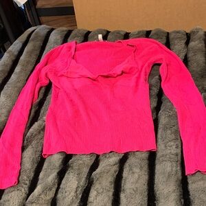 #201 “Sofia vergara” Vibrant Pink Women's Top